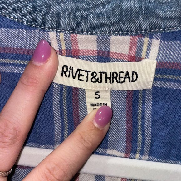 Madewell Flannel - Picture 3 of 4